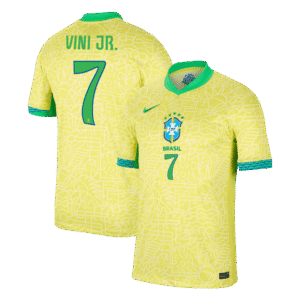 VINI JR. #7 Brazil Home Soccer Jersey Copa America 2024
