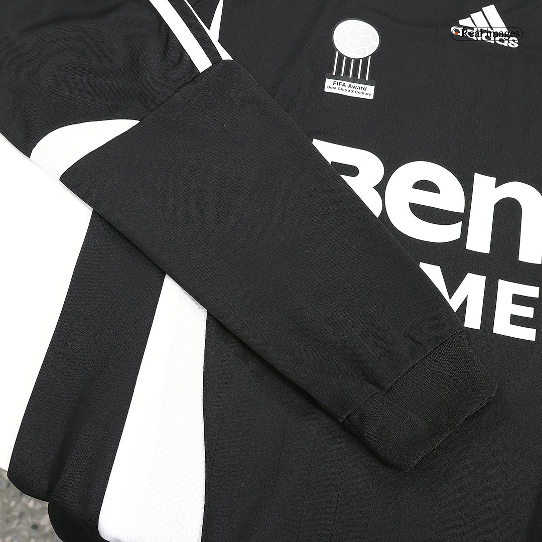 SERGIO RAMOS #4 Retro Real Madrid Jersey Away Soccer Shirt 2006/07 - Image 4