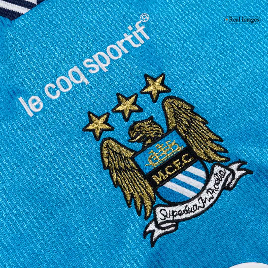 Retro Soccer Jersey Manchester City Home 1999/01 - Image 4