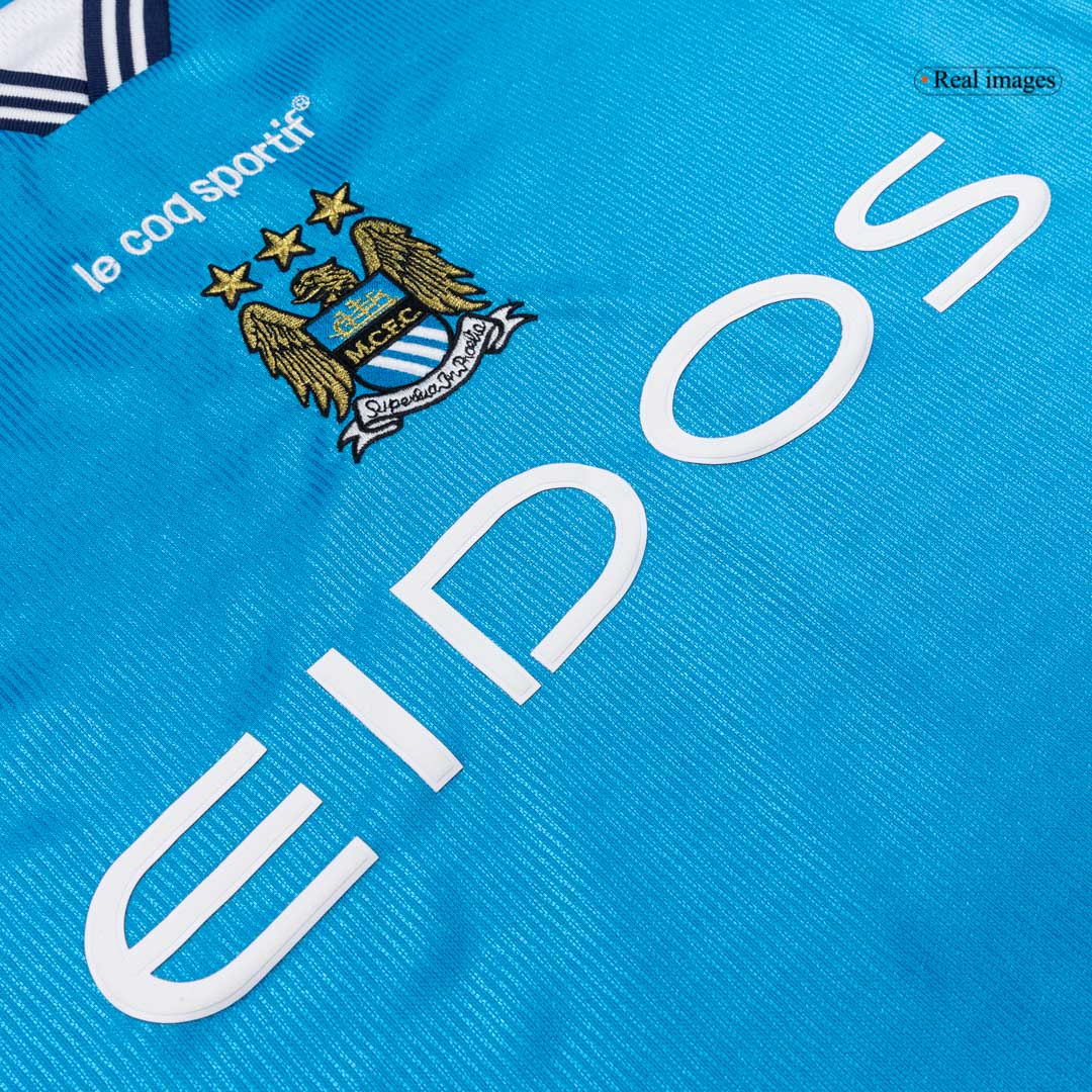 Retro Soccer Jersey Manchester City Home 1999/01 - Image 2