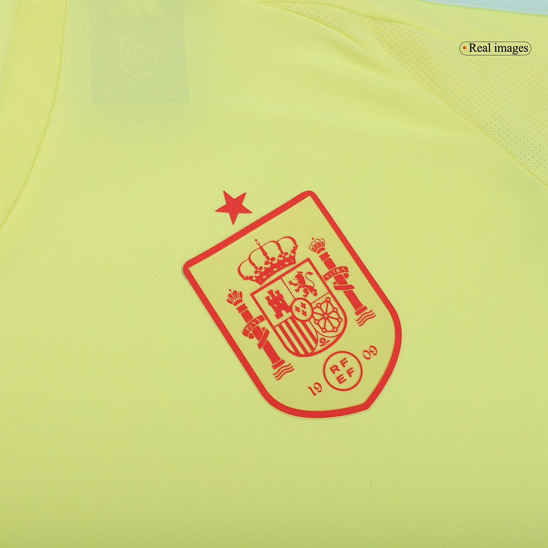 MORATA #7 Spain Away Soccer Jersey Euro 2024 - Image 7