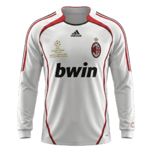 Retro Soccer Jersey AC Milan Away Long Sleeve 2006/07