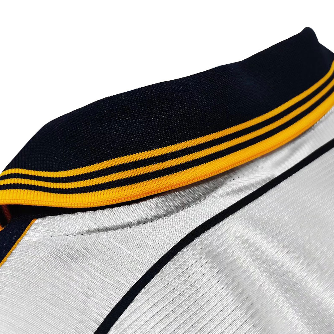 Retro Jersey RAUL #7 Real Madrid Retro Jersey Home Soccer Shirt 1998/00 - Image 2
