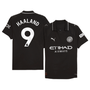 HAALAND #9 Manchester City Away Player Version Jersey 2025/26