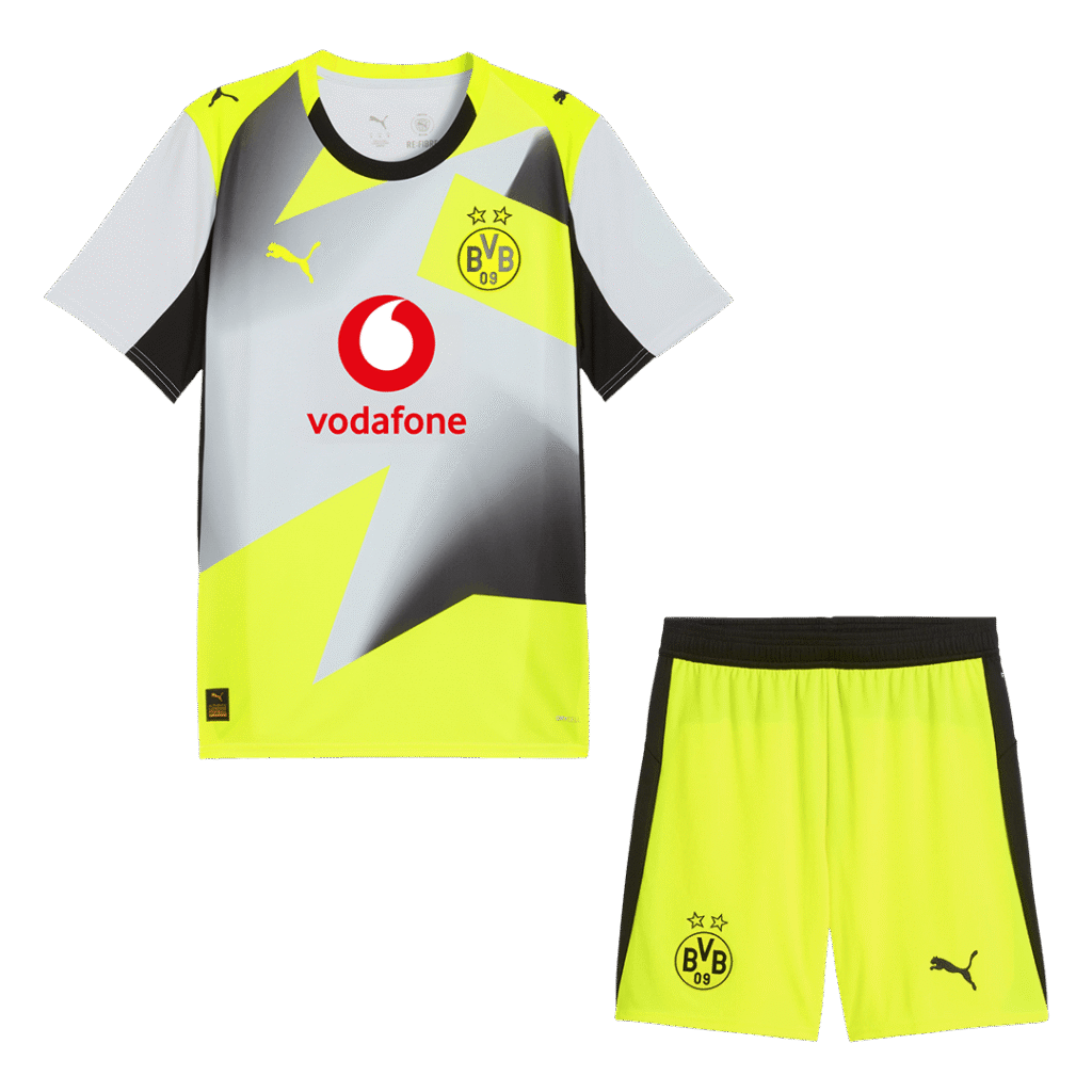 Borussia Dortmund Away Jerseys Kit 2025/26
