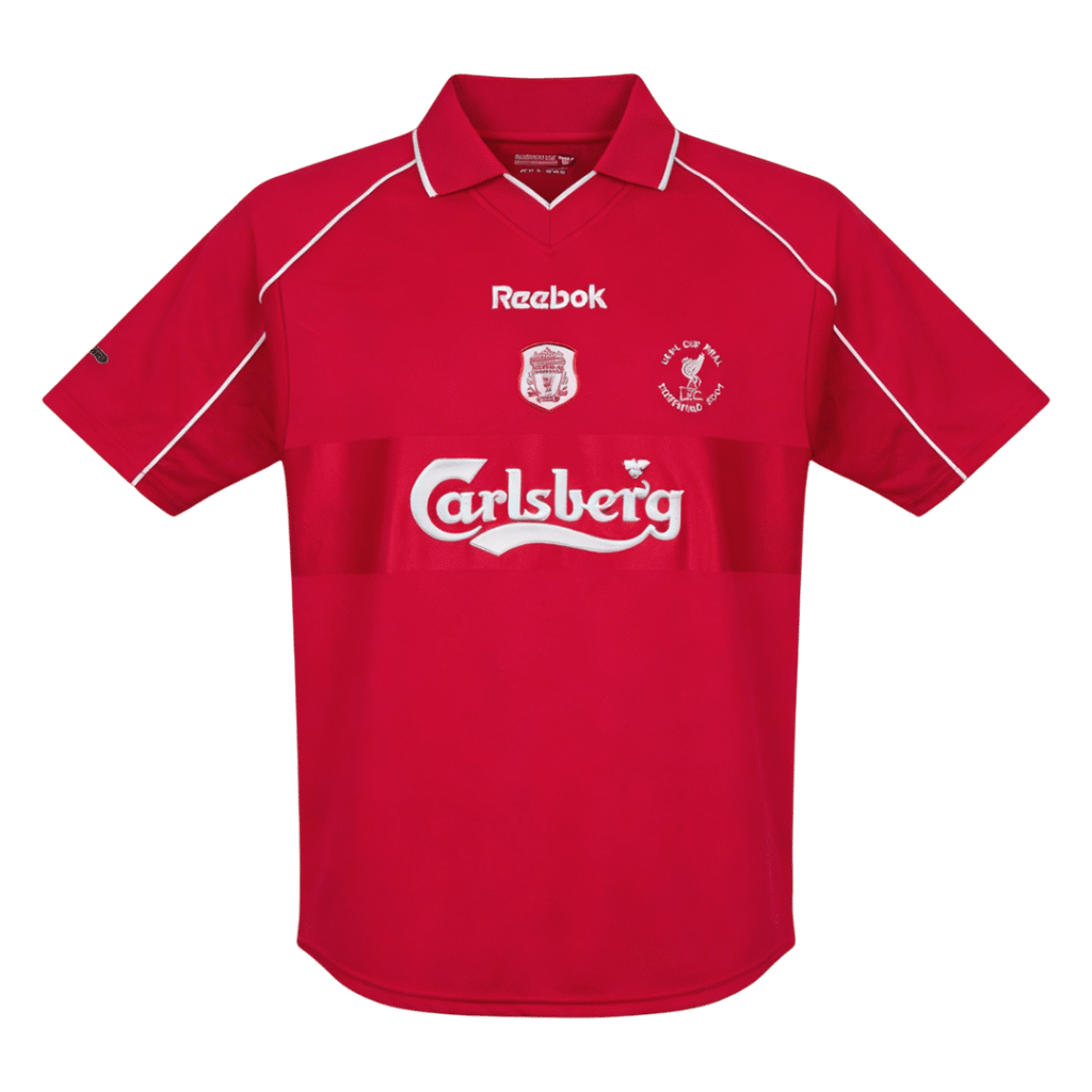 Retro Soccer Jersey Liverpool Home 2000/01