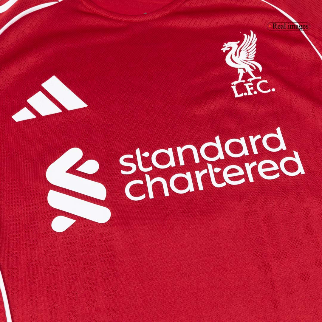 ISAK #9 Liverpool Home Authentic Soccer Jersey 2025/26 - Image 8