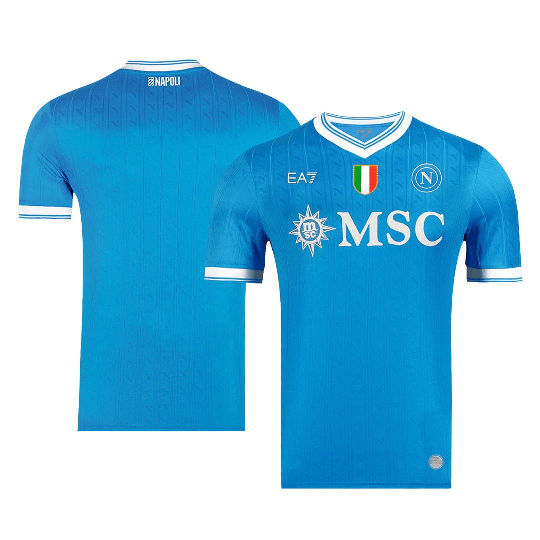 Napoli Home Authentic Soccer Jersey 2025/26 - Image 2