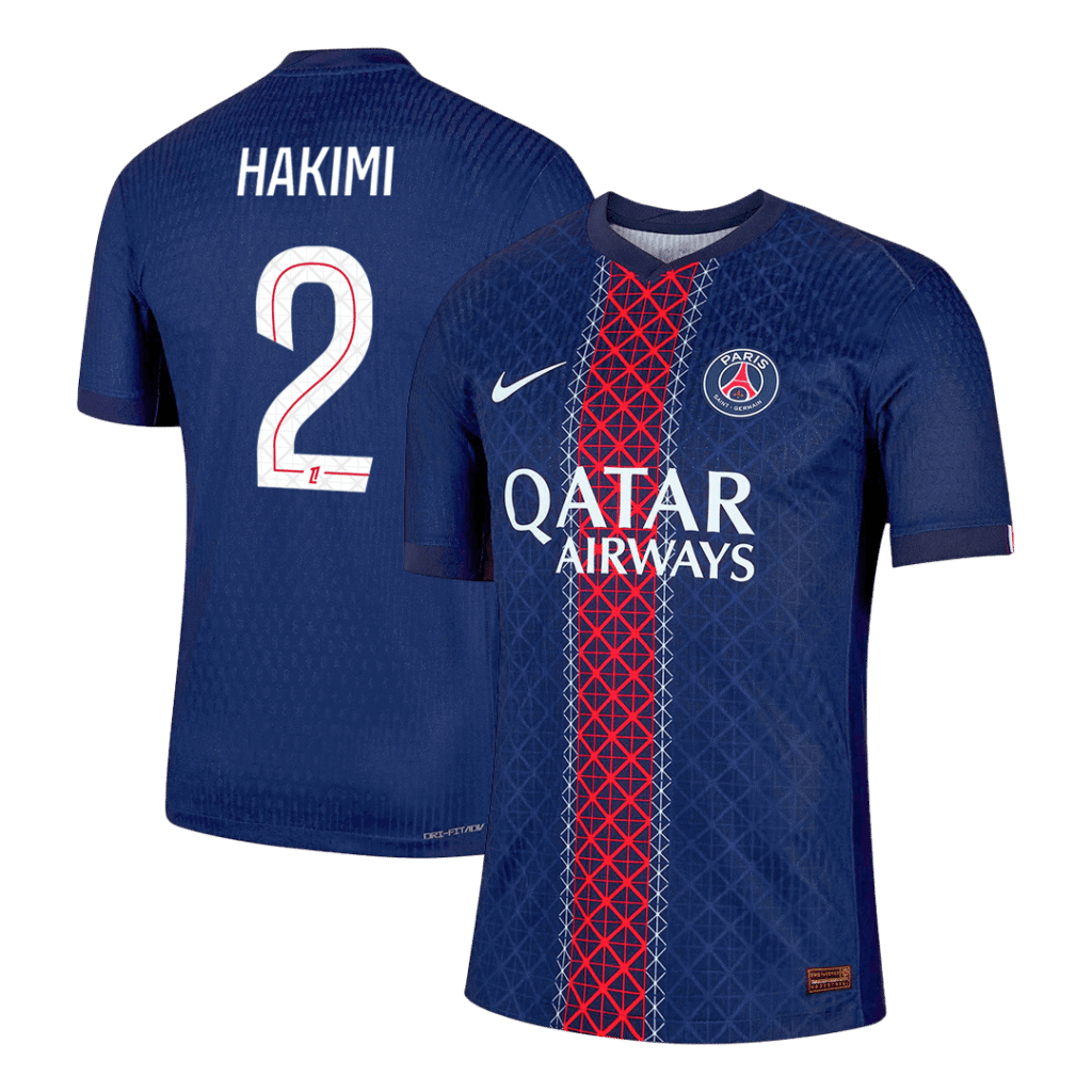 HAKIMI #2 PSG Home Player Version Jersey 2025/26