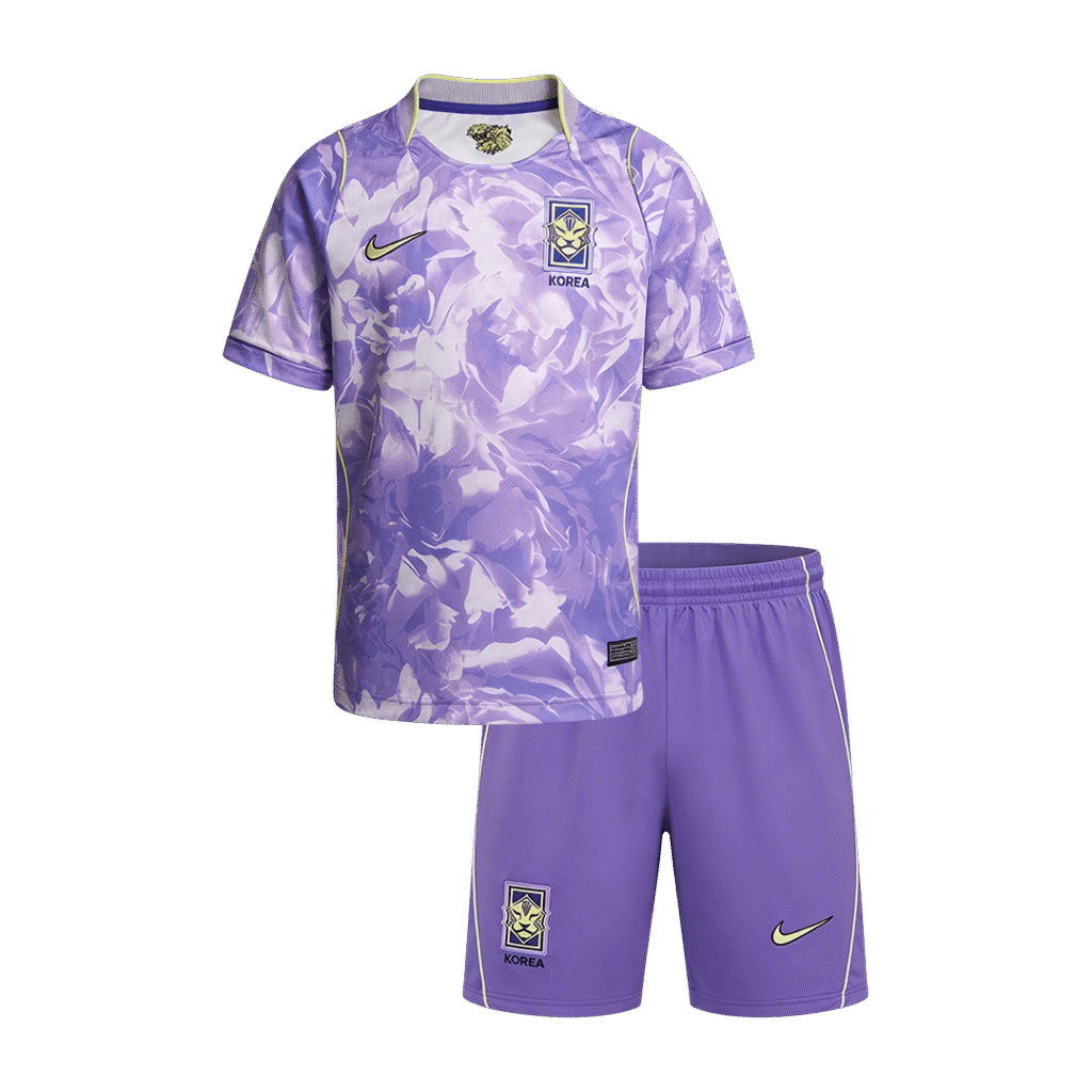 South Korea Away Kids Soccer Jerseys Kit World Cup 2026
