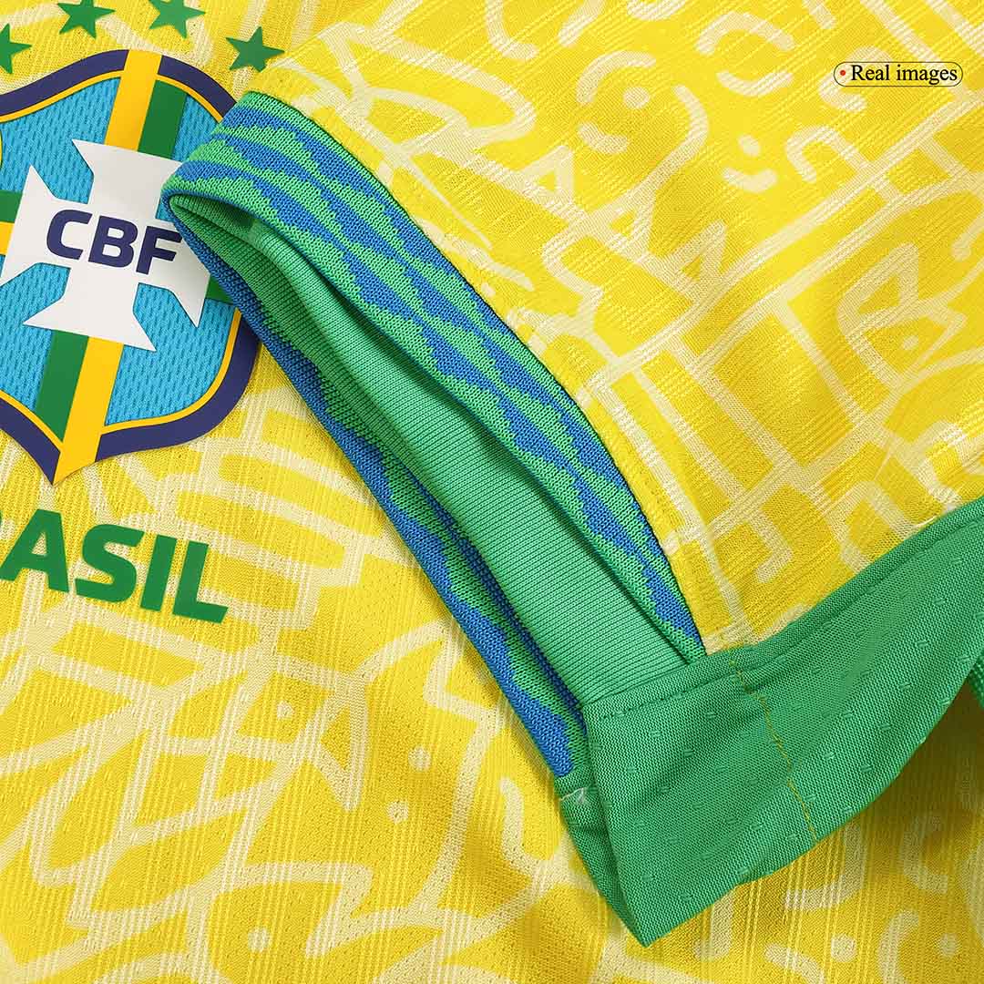 Authentic Brazil Home Soccer Jersey Copa America 2024 - Image 2