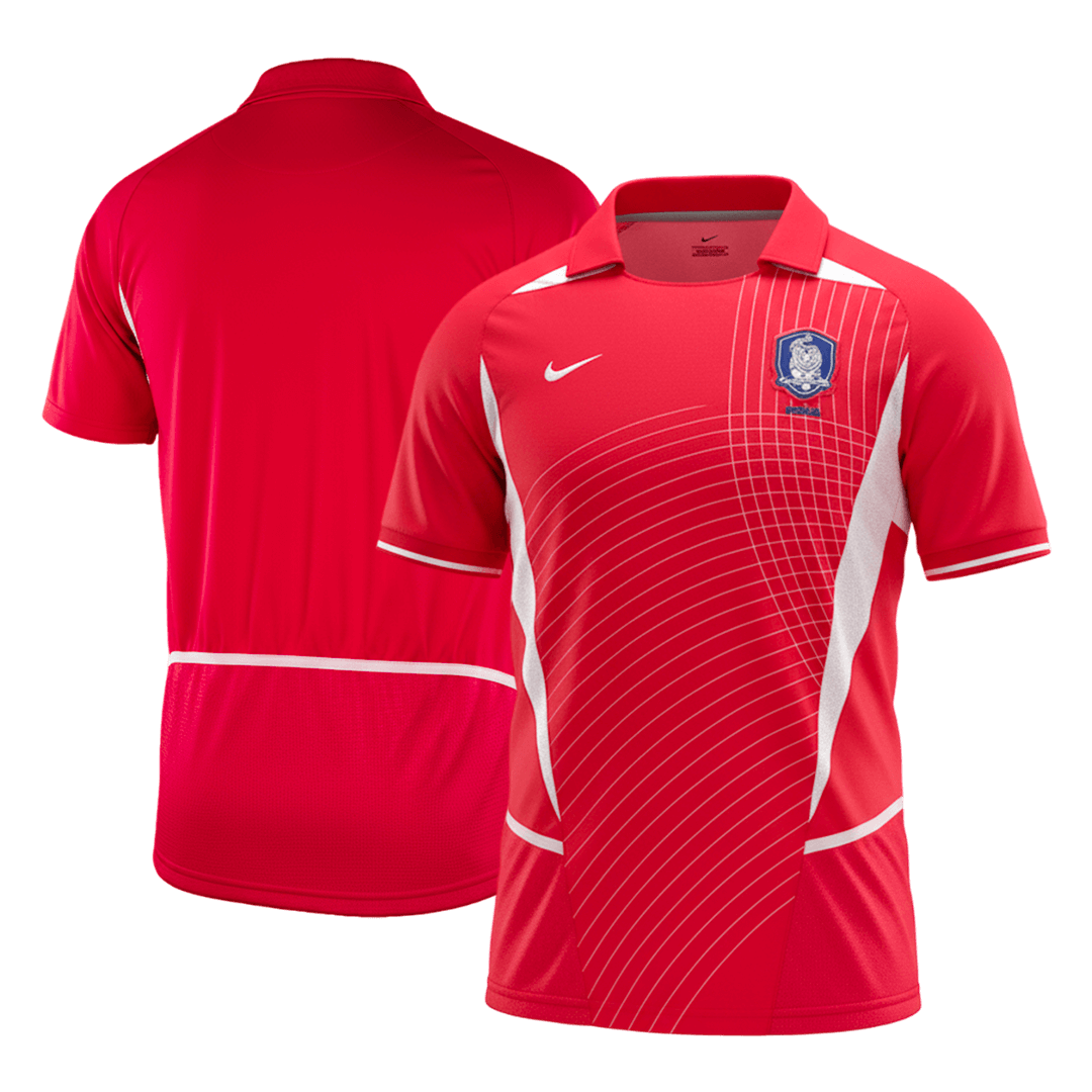 Retro Soccer Jersey South Korea Home 2002 - Image 7
