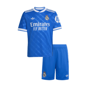 Real Madrid Third Away Kids Soccer Jerseys Kit 2025/26