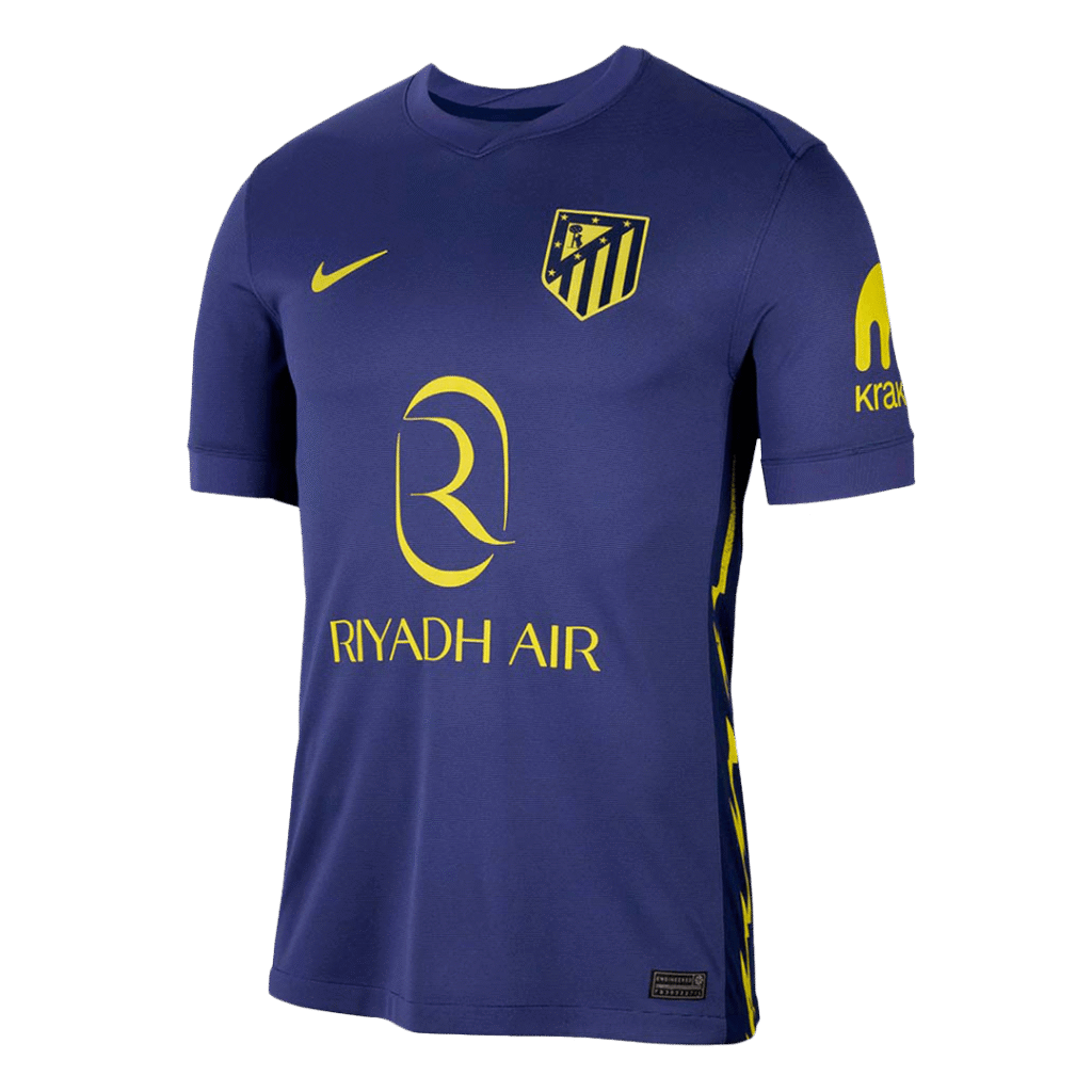 Atletico Madrid Soccer Jersey Away Custom Shirt 2025/26 Jersey
