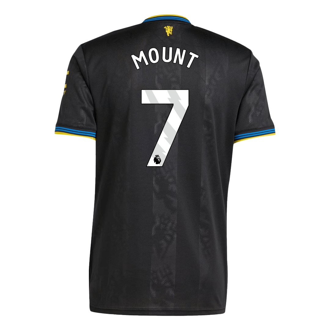 MOUNT #7 Manchester United Third Away Soccer Jersey 2025/26 - Image 10