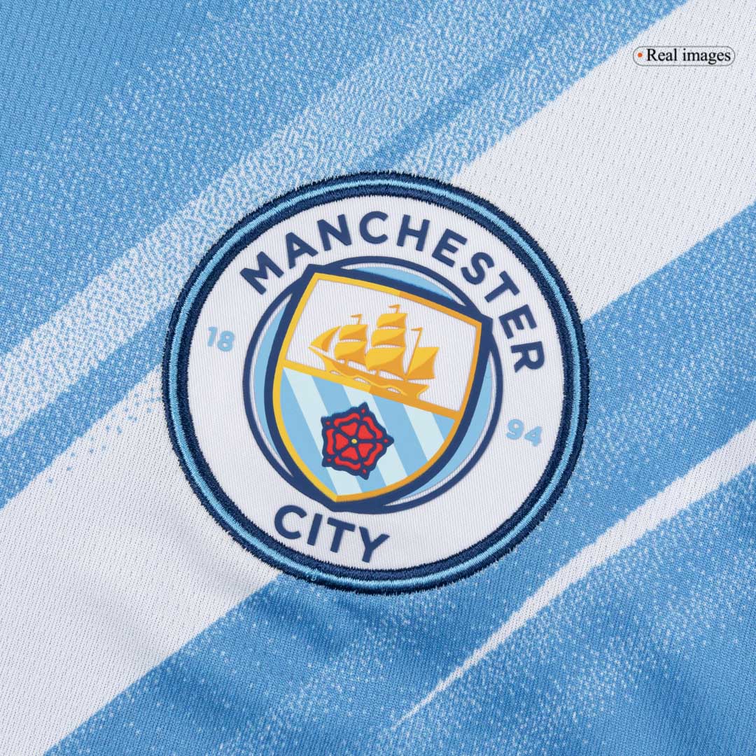 CHERKI #10 Manchester City Home Soccer Jersey 2025/26 - Image 8