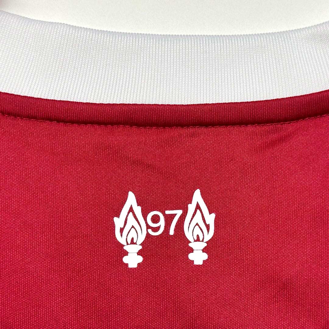 M.SALAH #11 Liverpool Home Soccer Jersey 2025/26 - Image 2