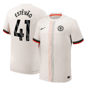 ESTÊVÃO #41 Chelsea Away Authentic Soccer Jersey 2025/26