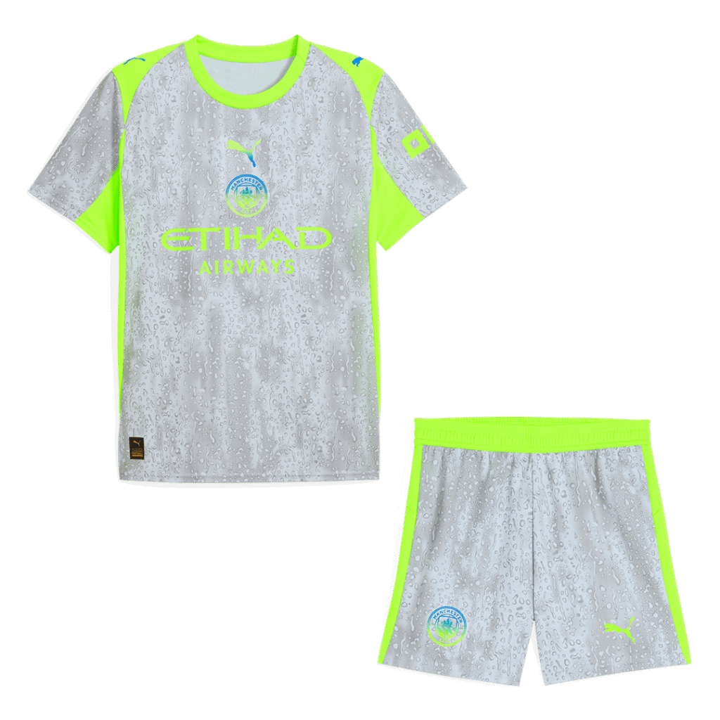Manchester City Third Away Jerseys Kit 2025/26