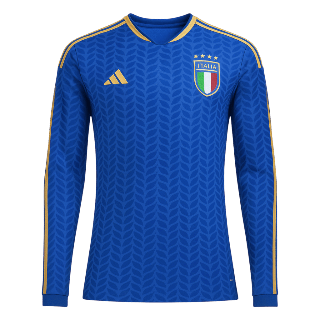 Italy Home Long Sleeve Jersey World Cup 2026