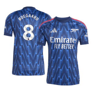 ØDEGAARD #8 Arsenal Away Soccer Jersey 2025/26