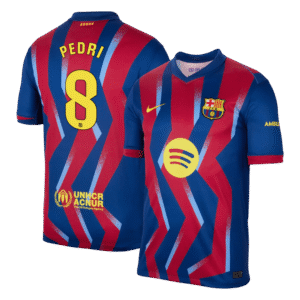 PEDRI #8 Barcelona Fourth Away Soccer Jersey 2025/26