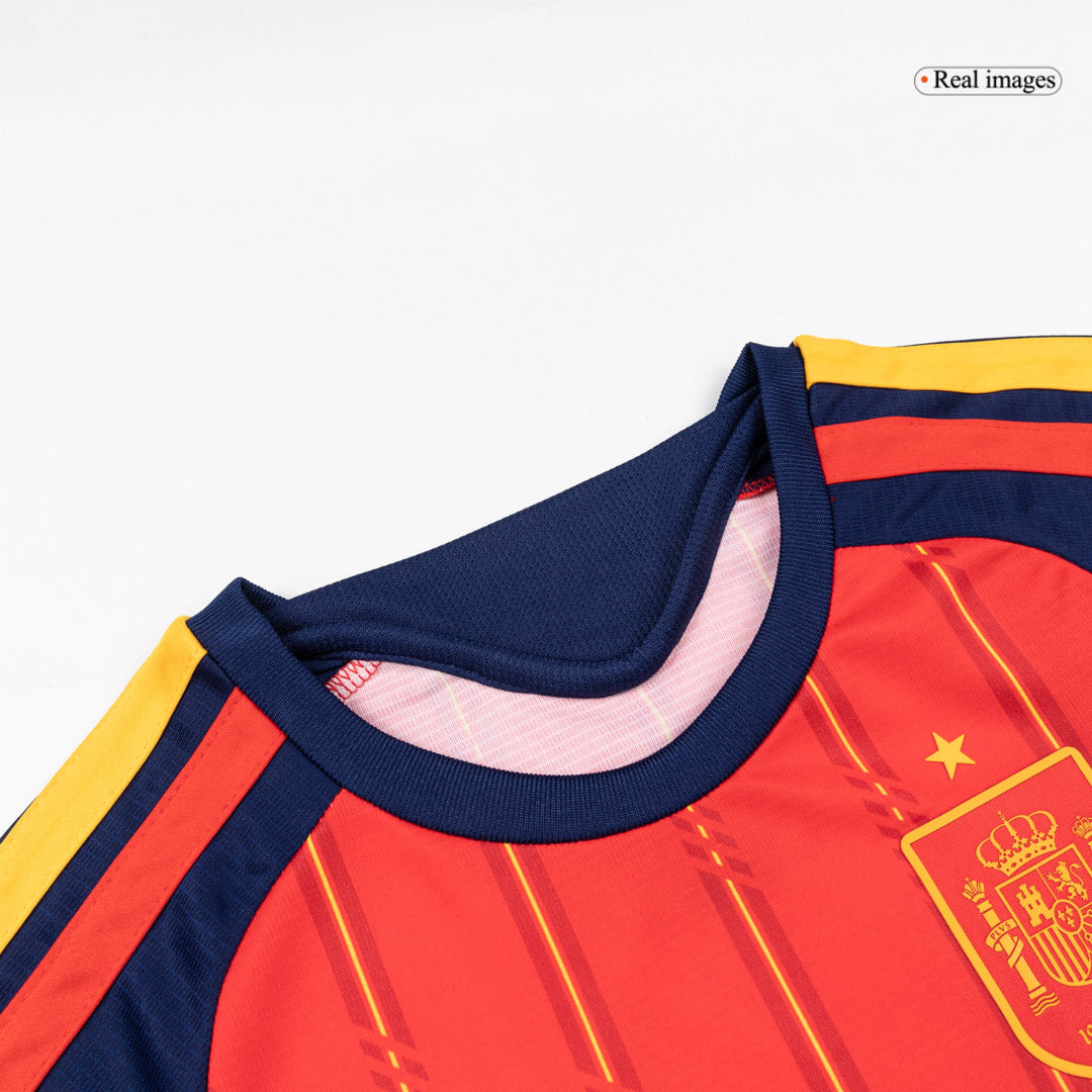 Spain Home World Cup Kids Soccer Jerseys Kit 2026 - Image 10