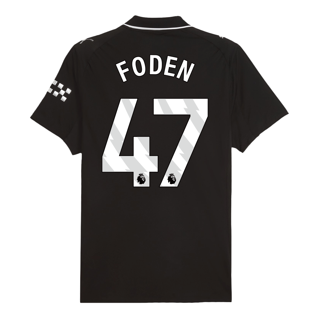 FODEN #47 Manchester City Away Player Version Jersey 2025/26 - Image 4