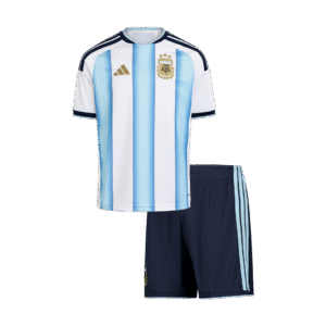Argentina Home Kids Soccer Jerseys Kit World Cup 2026