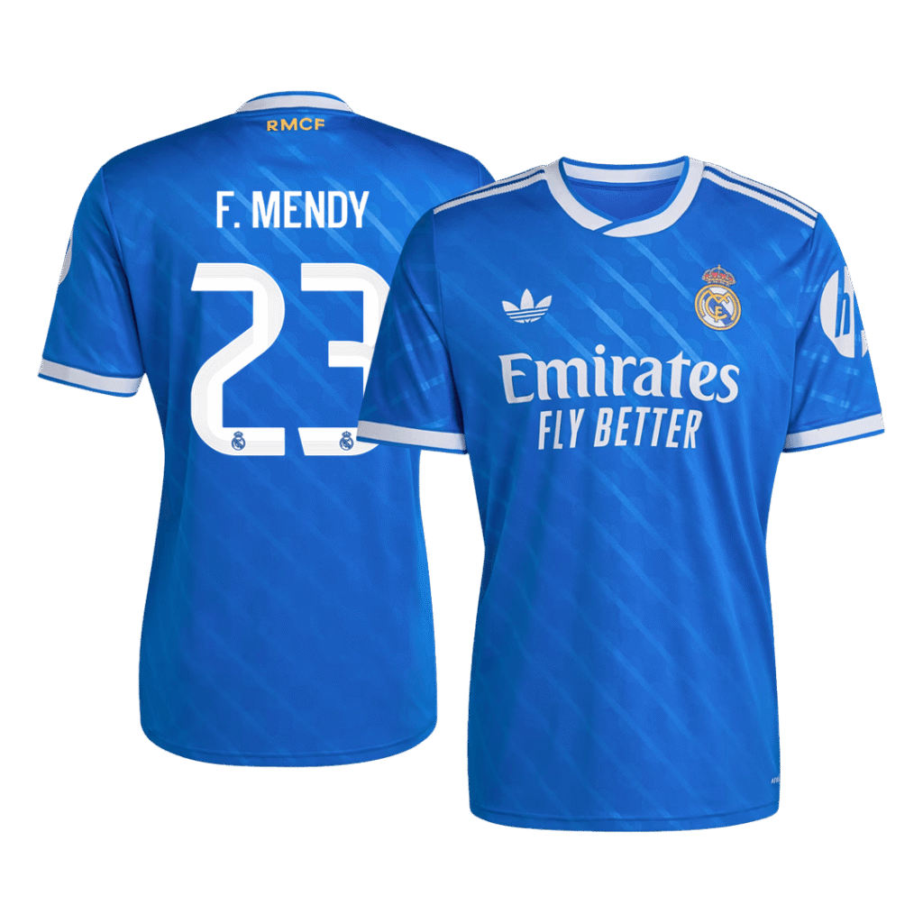 F. MENDY #23 Real Madrid Third Away Soccer Jersey 2025/26