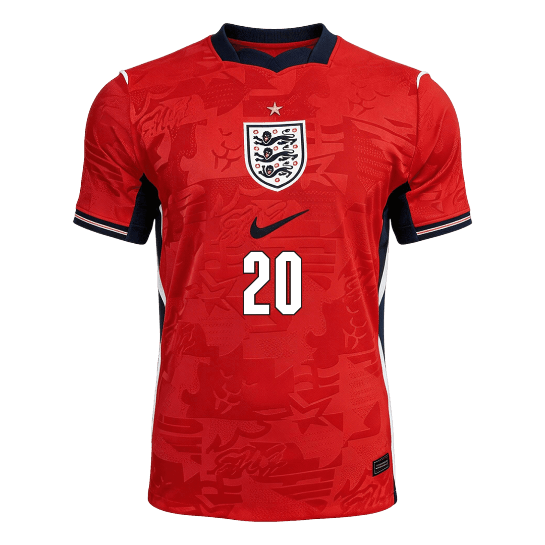 PALMER #20 England Away Soccer Jersey World Cup 2026 - Image 7