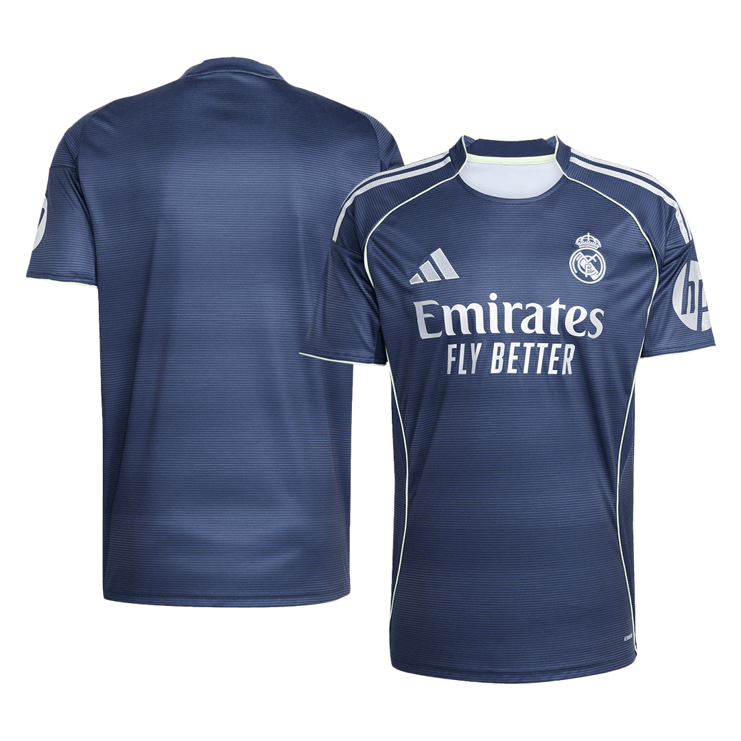 Real Madrid Soccer Jersey Away Custom Shirt 2025/26 - Image 3