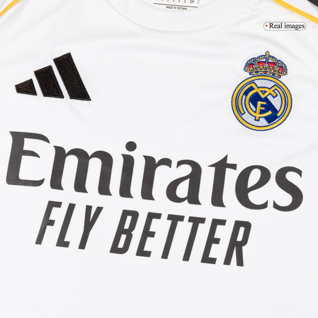F.MENDY #23 Real Madrid Home Soccer Jersey 2025/26 - Image 4