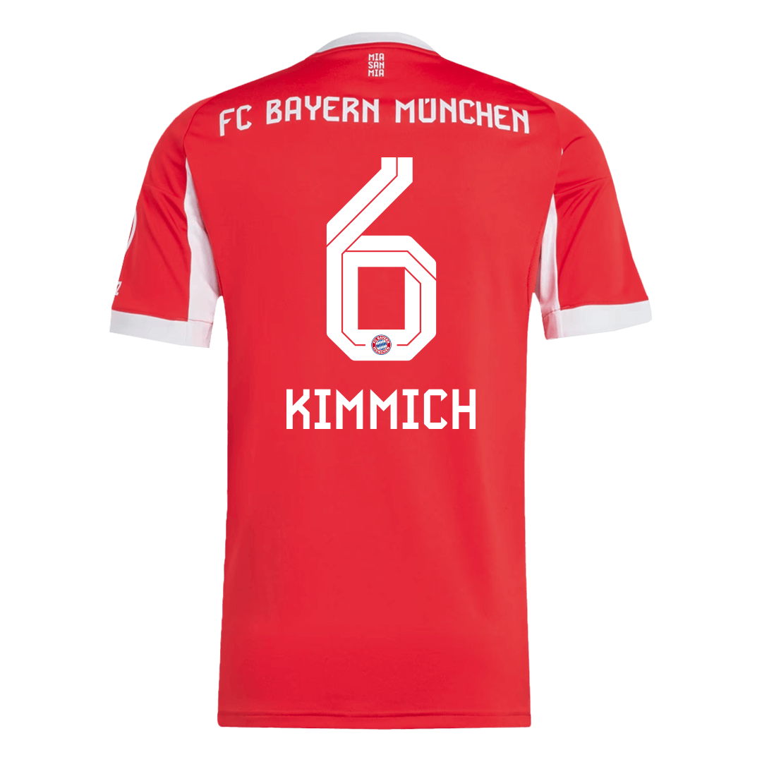 Bayern Munich Jersey Custom KIMMICH #6 Soccer Jersey Home 2025/26 - Image 10