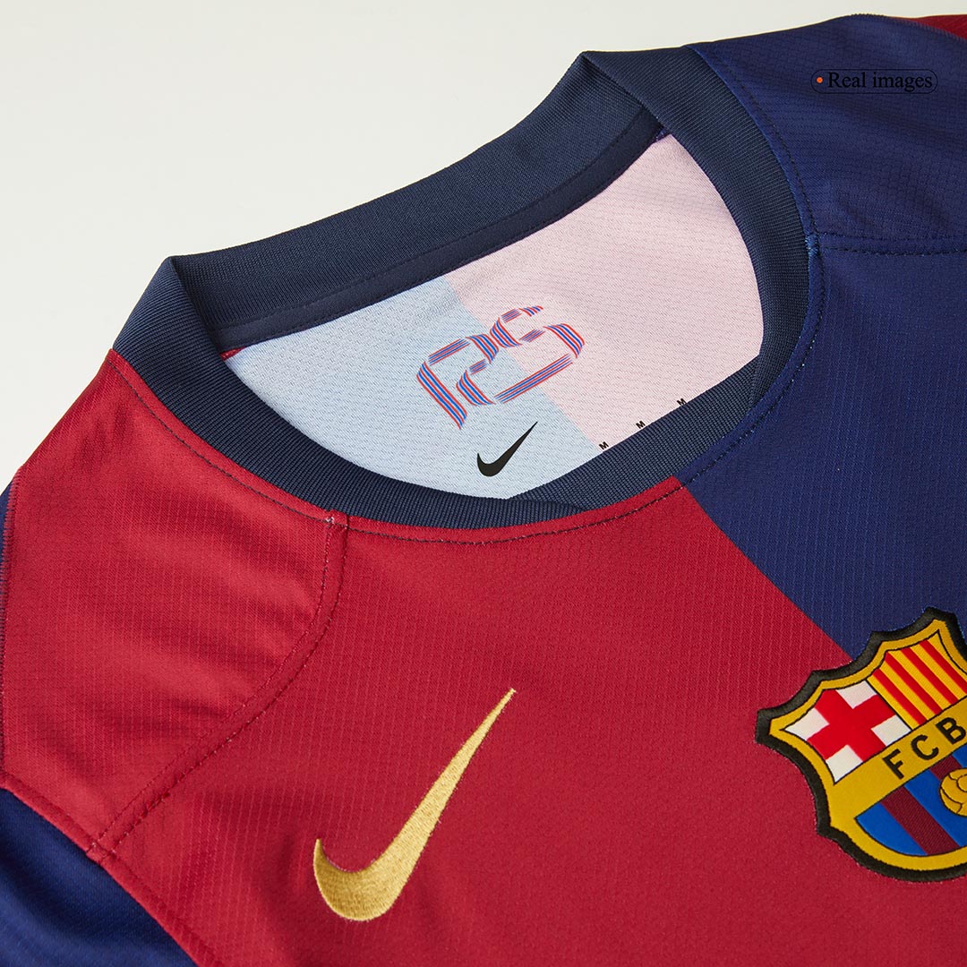 RAPHINHA #11 Barcelona Jersey Custom Soccer Jersey Home 2024/25 -UCL (Spotify Logo Without Text) - Image 11