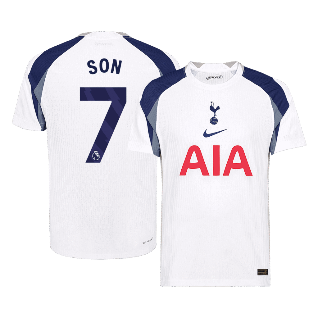 Tottenham Hotspur SON #7 Home Soccer Jersey 2025/26 - Player Version