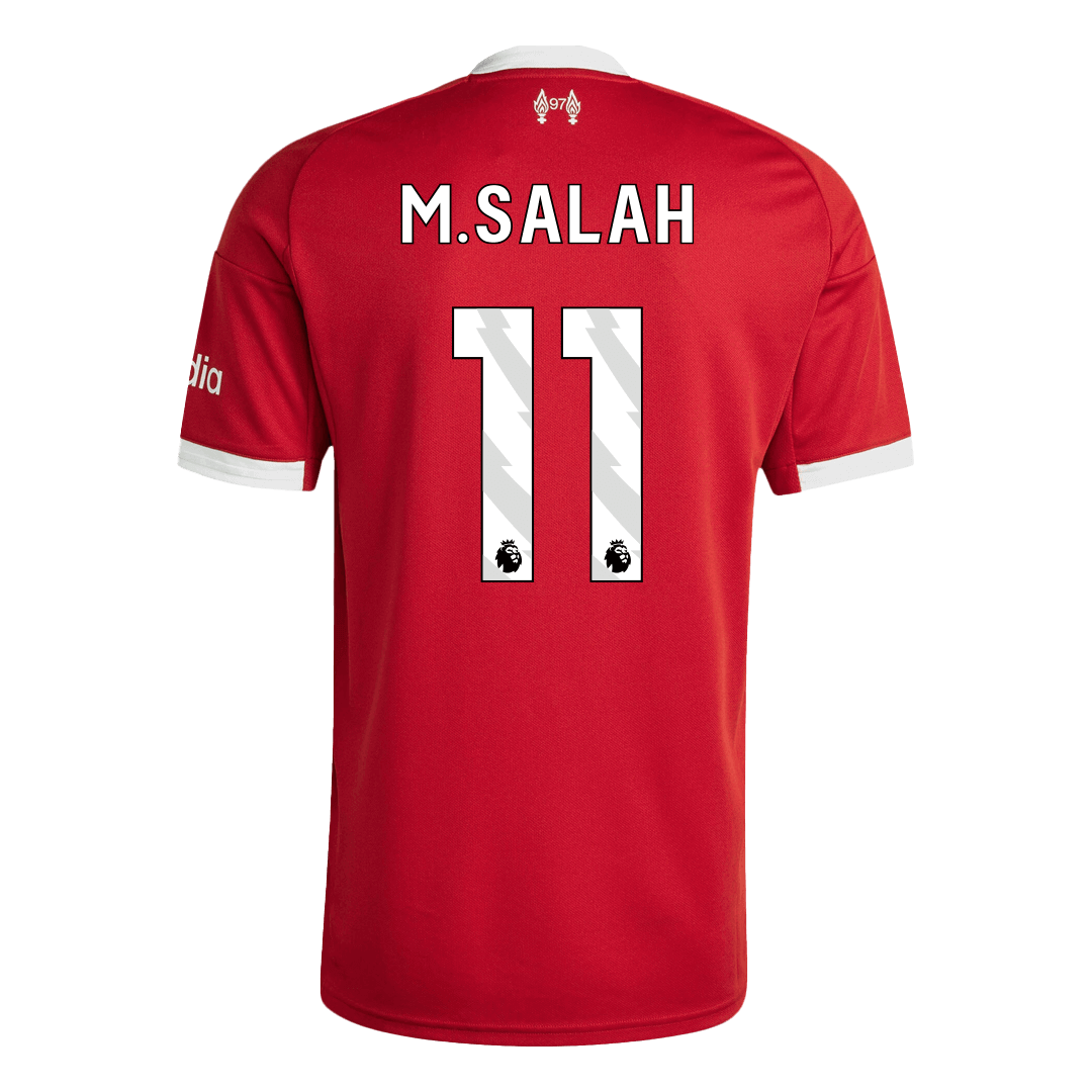 M.SALAH #11 Liverpool Home Soccer Jersey 2025/26 - Image 5