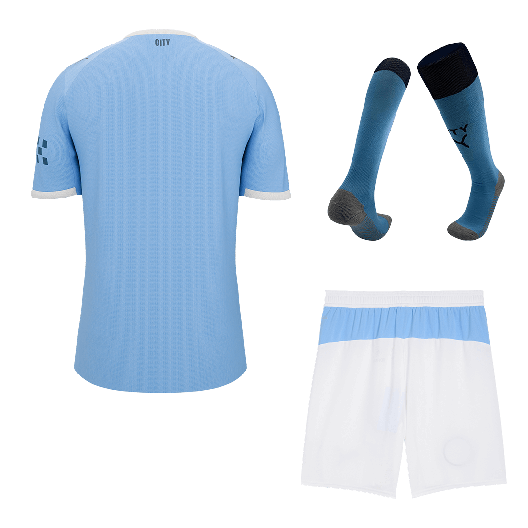 Manchester City Home Jerseys Full Kit 2025/26 - Image 11