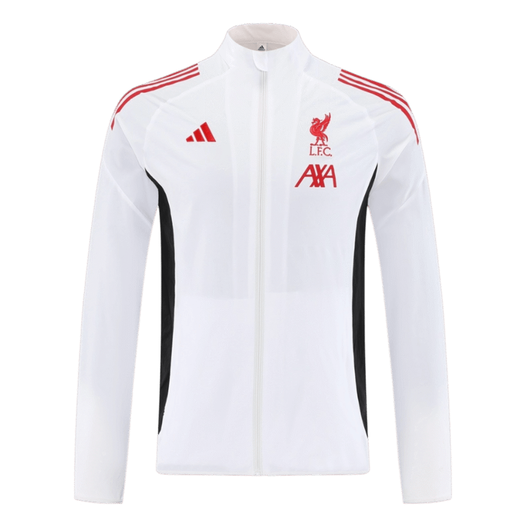 Liverpool Windbreaker Jacket 2025/26 - White