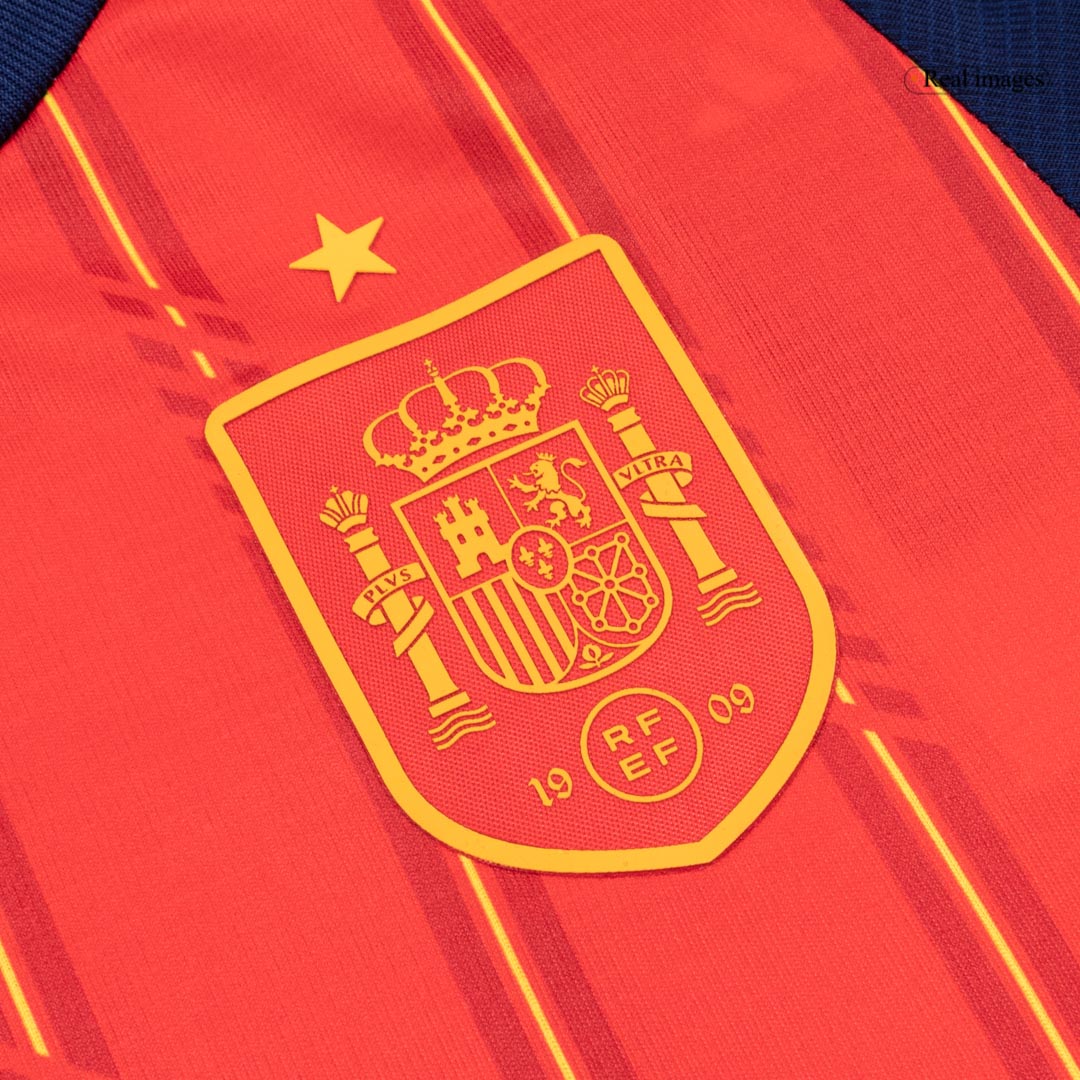 Spain Home World Cup Kids Soccer Jerseys Kit 2026 - Image 9