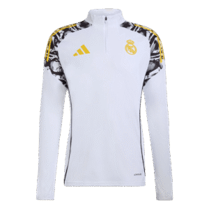 Real Madrid 1/4 Zip Tracksuit 2025/26 White