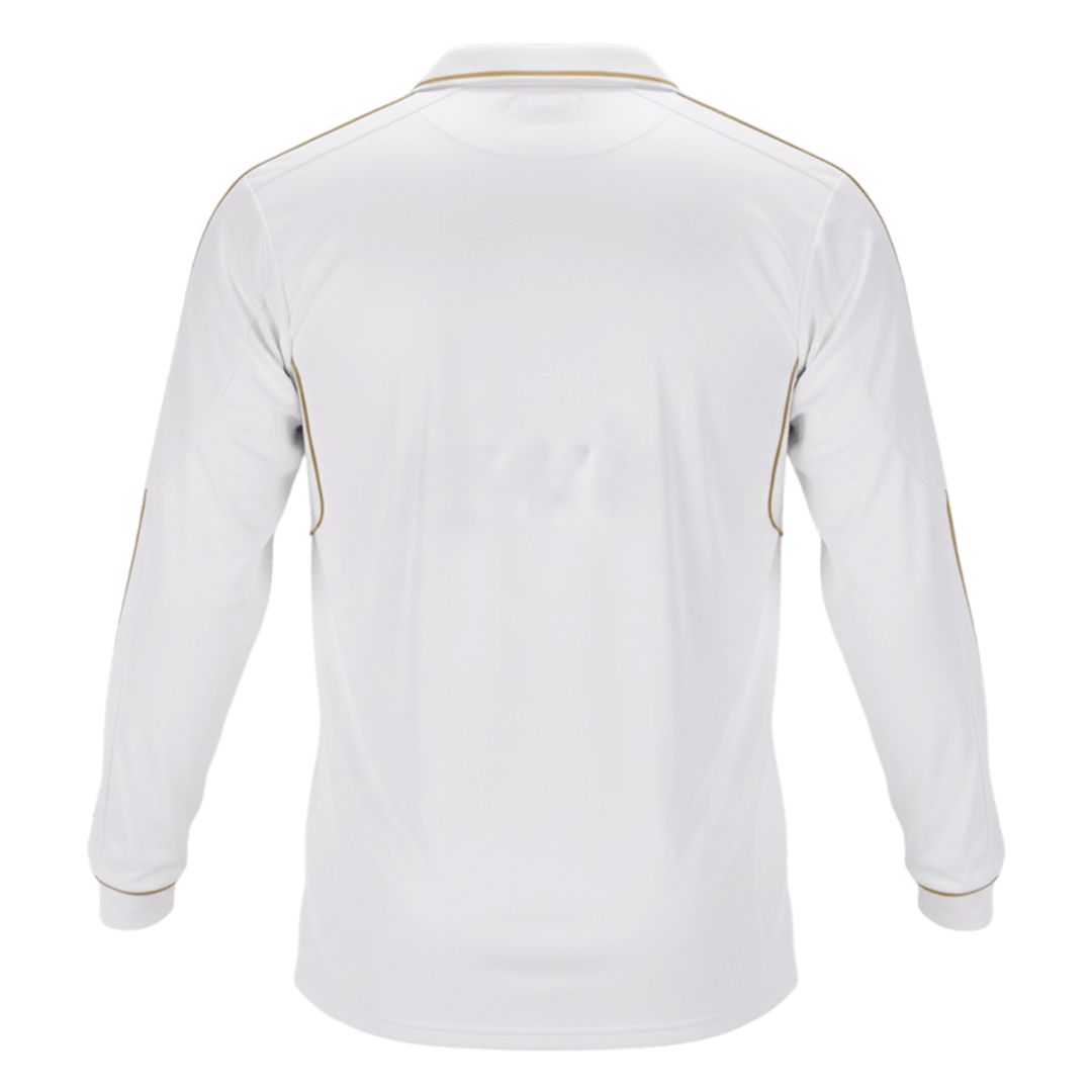 Retro Soccer Jersey Real Madrid Home Long Sleeve 2011/12 - Image 10