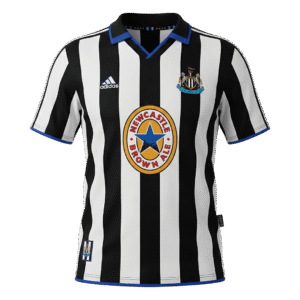 Retro Soccer Jersey Newcastle United Home 1999/00