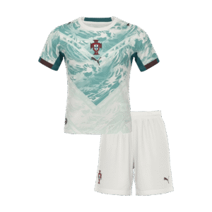 Portugal Away World Cup Kids Soccer Jerseys Kit 2026