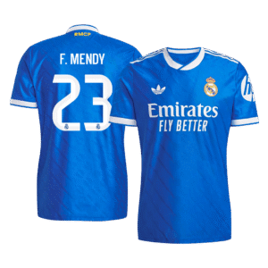 F. MENDY #23 Real Madrid Third Away Authentic Soccer Jersey 2025/26