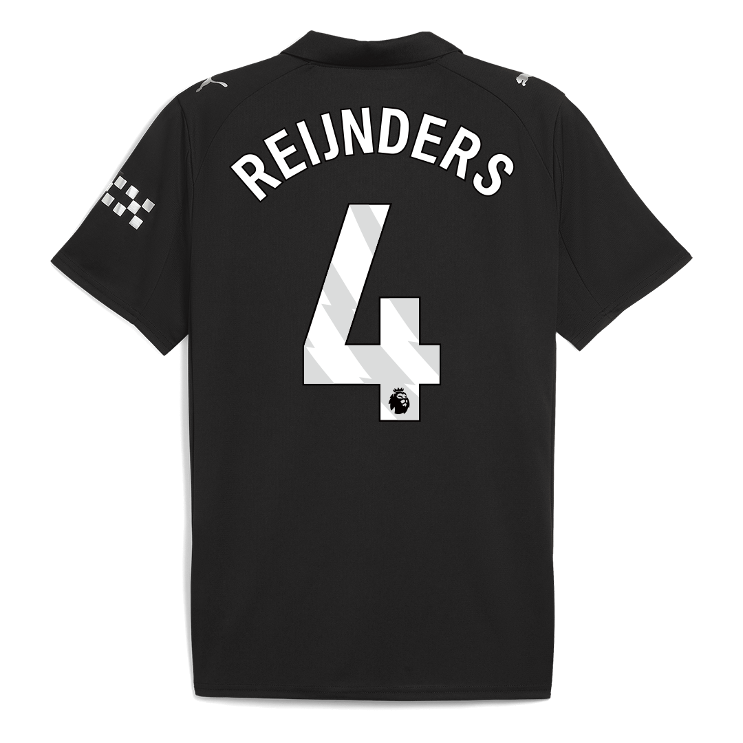 REIJNDERS #4 Manchester City Away Soccer Jersey 2025/26 - Image 8