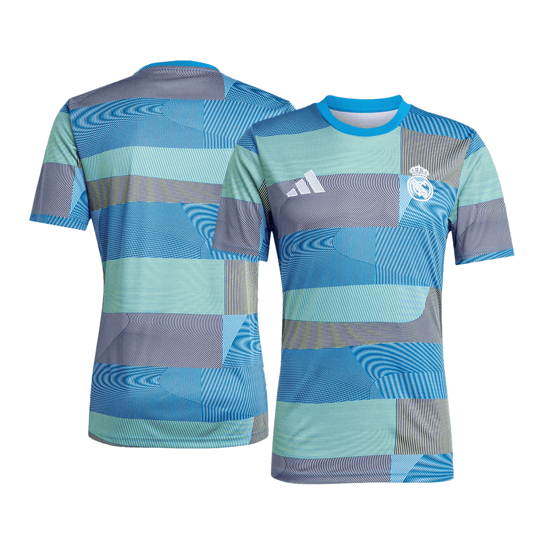 Real Madrid Pre-Match Soccer Jersey 2025/26 Blue - Image 2