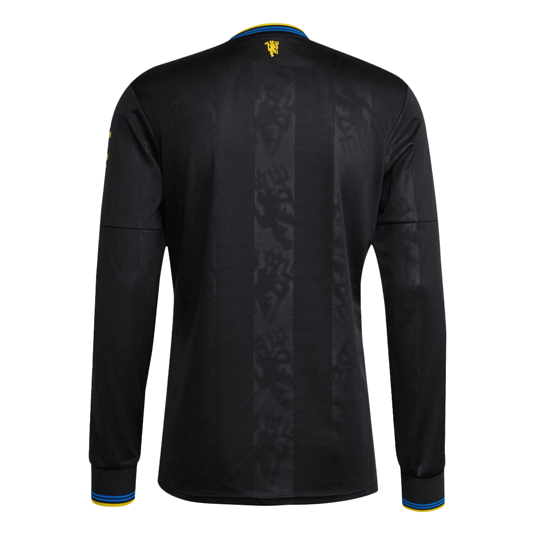 Manchester United Third Away Long Sleeve Soccer Jersey 2025/26 - Image 3