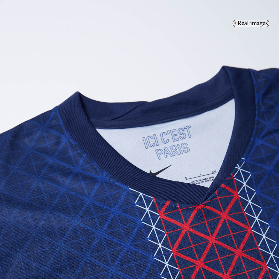 KVARATSKHELIA #7 PSG Home Soccer Jersey 2025/26 - Image 7