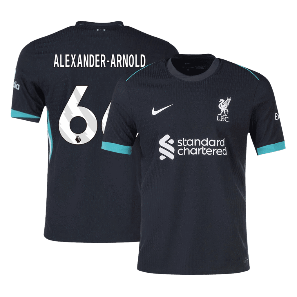 Authentic ALEXANDER-ARNOLD #66 Liverpool Away Soccer Jersey 2024/25